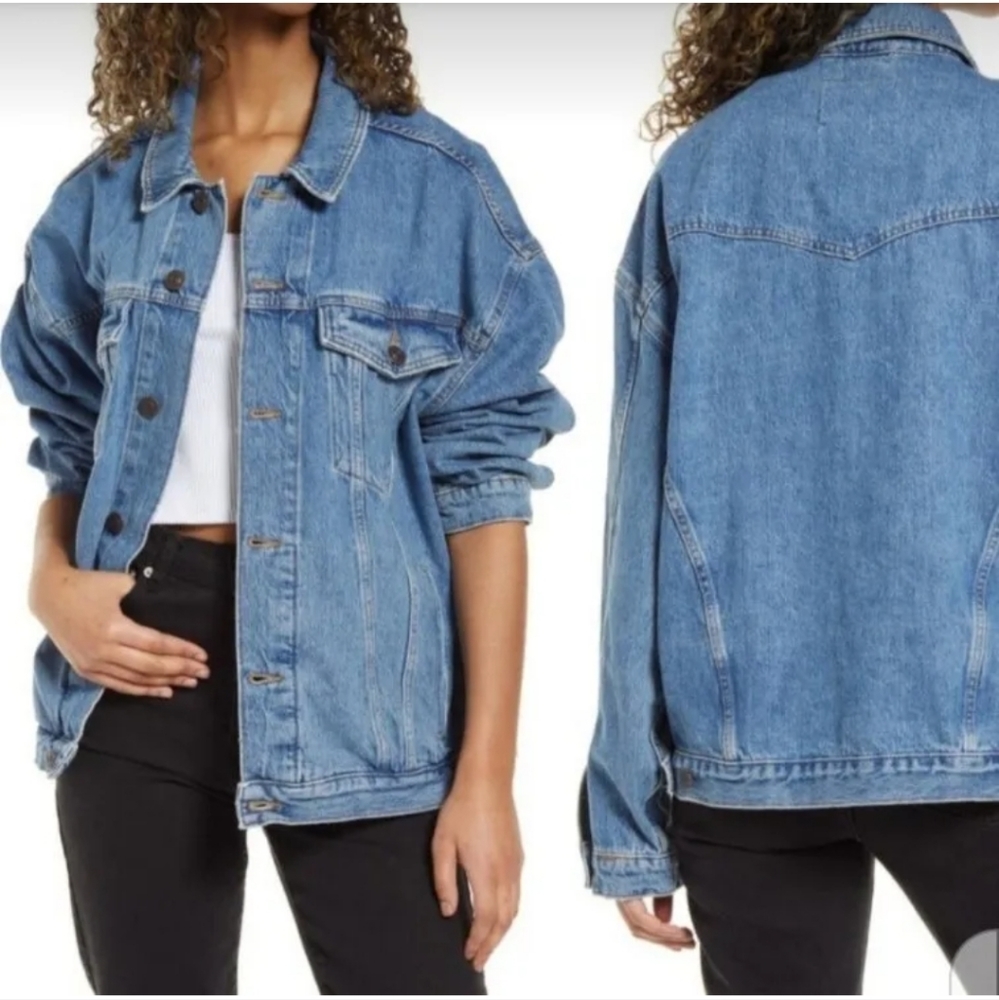 BDG Urban Outfitters  Women's Sunny Oversized Western Demin Jacket Size M